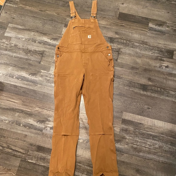 Carhartt Pants & Jumpsuits Carhartt Overalls Women Relaxed Fit Large Euc Poshmark
